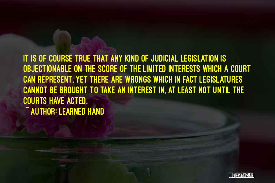 Learned Hand Quotes 729676