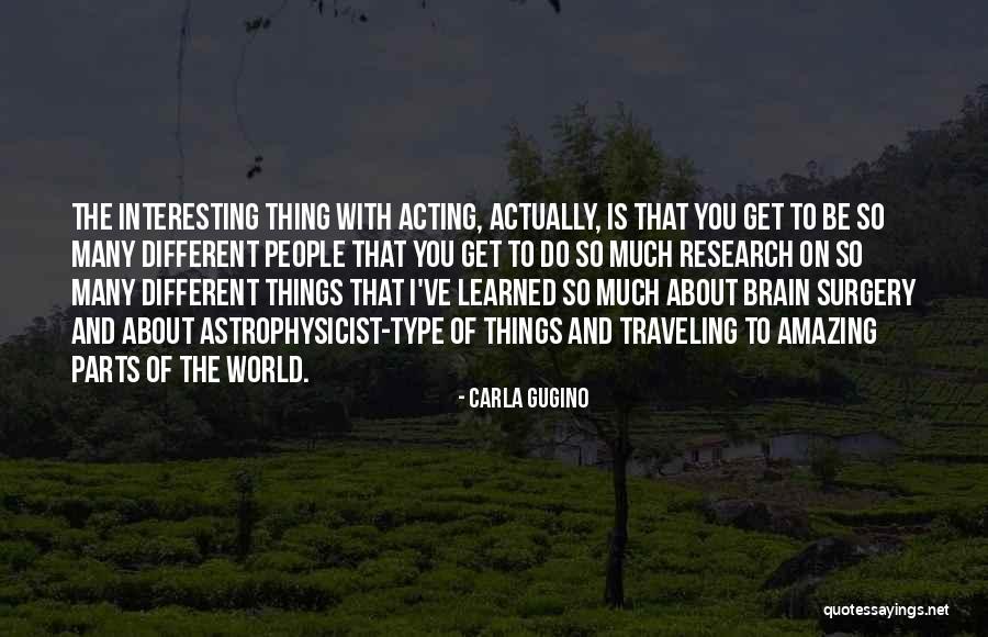 Learned To Type Quotes By Carla Gugino Learned To Type Quotes By Carla Gugino