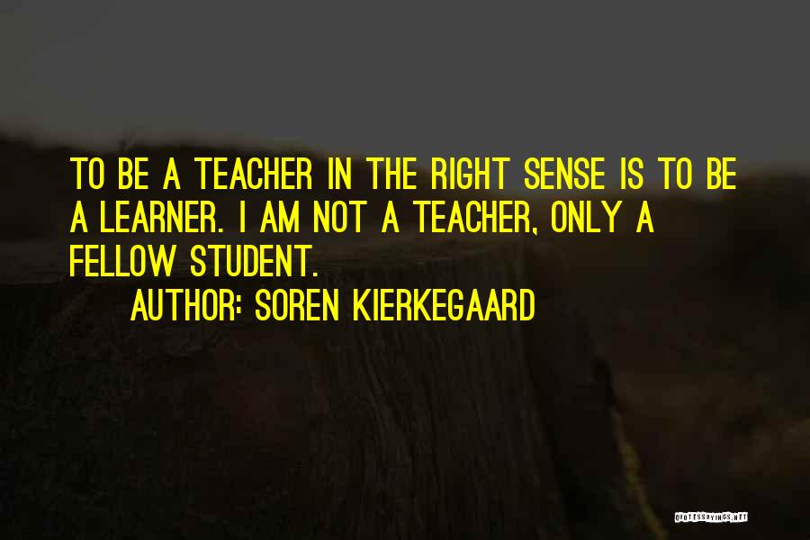 Learners Quotes By Soren Kierkegaard