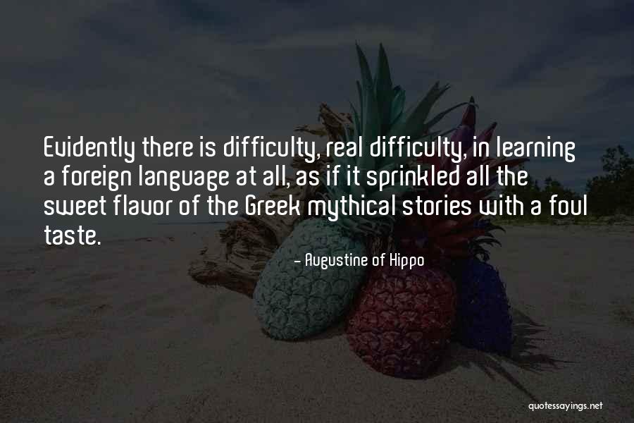 Learning A Foreign Language Quotes By Augustine Of Hippo Learning A Foreign Language Quotes By Augustine Of Hippo