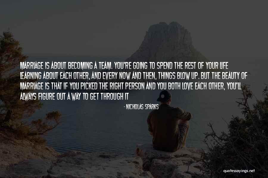 Learning About Yourself Through Others Quotes By Nicholas Sparks