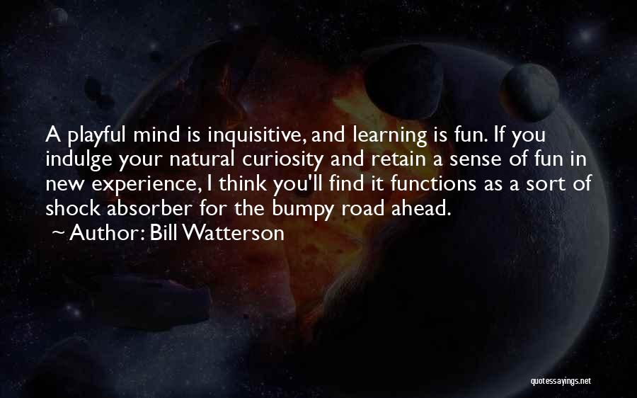 Learning And Curiosity Quotes By Bill Watterson
