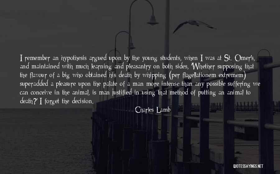 Learning And Death Quotes By Charles Lamb Learning And Death Quotes By Charles Lamb