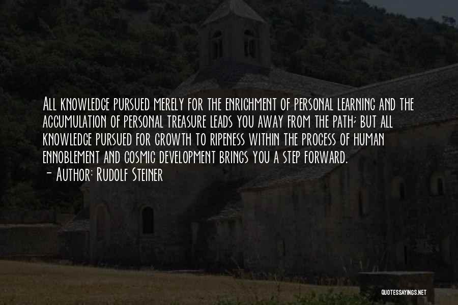 Learning And Development Quotes By Rudolf Steiner