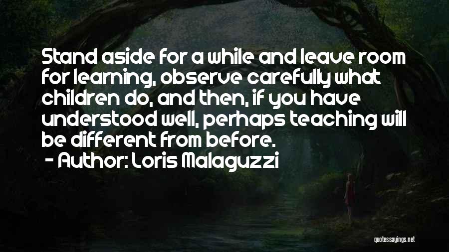 Learning And Education Quotes By Loris Malaguzzi