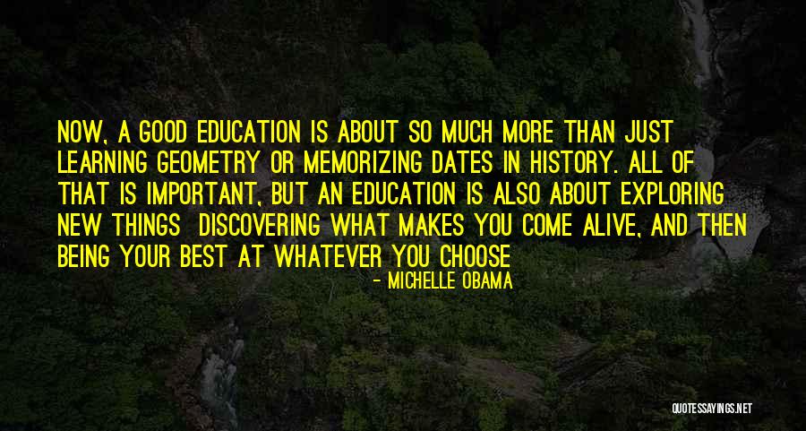 Learning And Education Quotes By Michelle Obama