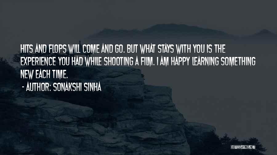 Learning And Experience Quotes By Sonakshi Sinha