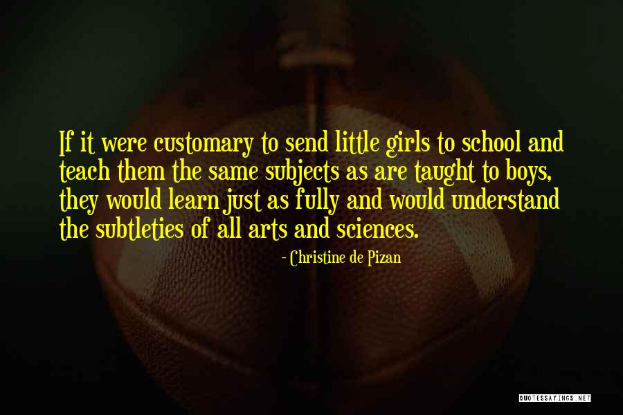 Learning And Knowledge Quotes By Christine De Pizan Learning And Knowledge Quotes By Christine De Pizan