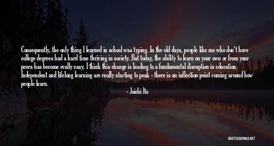 Learning And Leading Quotes By Joichi Ito Learning And Leading Quotes By Joichi Ito