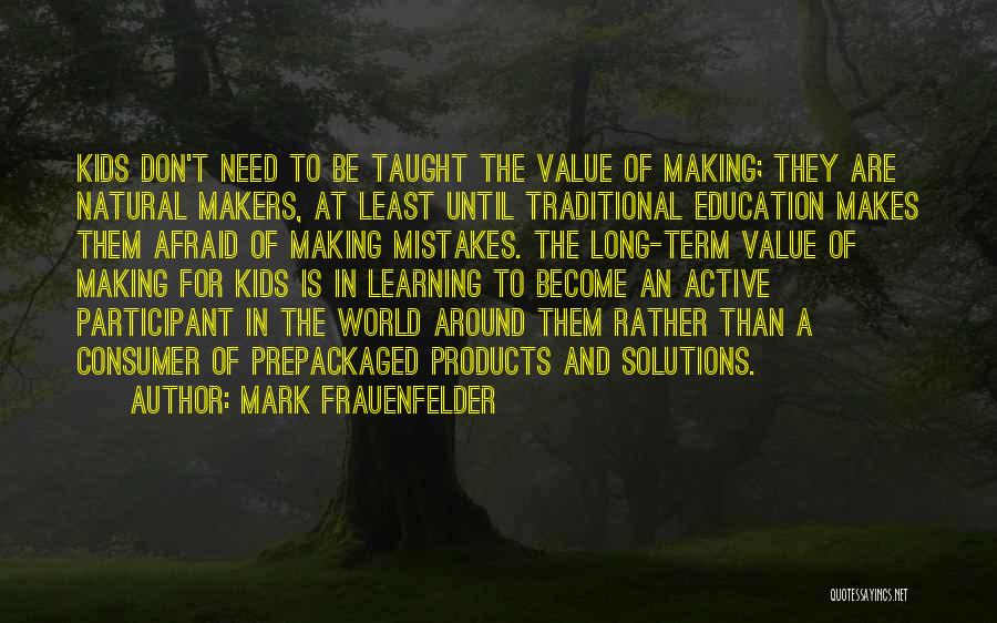 Learning And Mistakes Quotes By Mark Frauenfelder