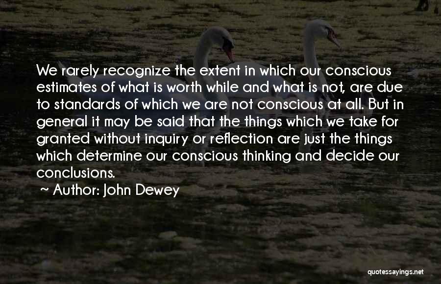 Learning And Reflection Quotes By John Dewey