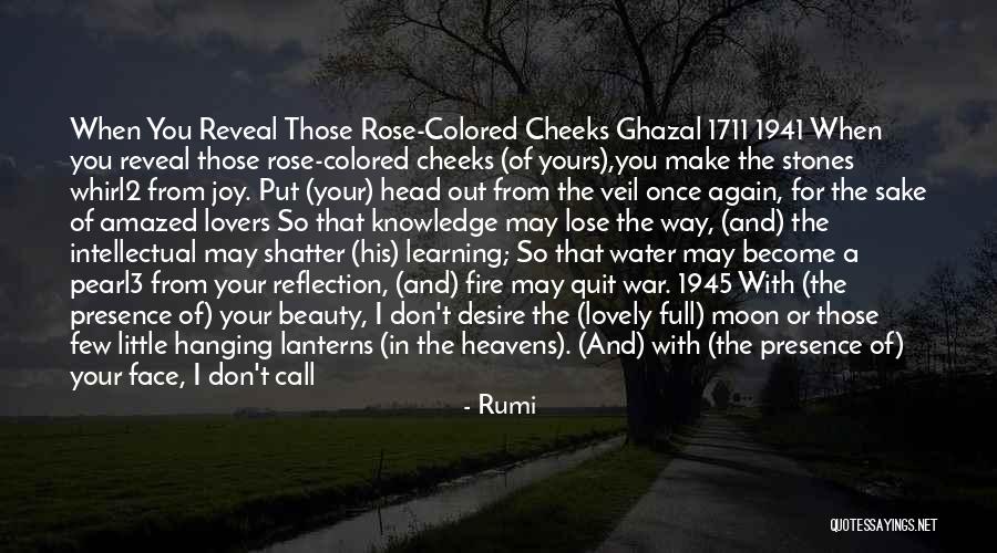 Learning And Reflection Quotes By Rumi