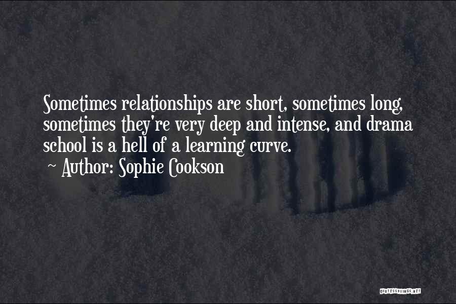 Learning And Relationships Quotes By Sophie Cookson