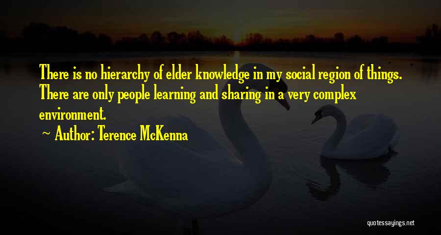 Learning And Sharing Knowledge Quotes By Terence McKenna