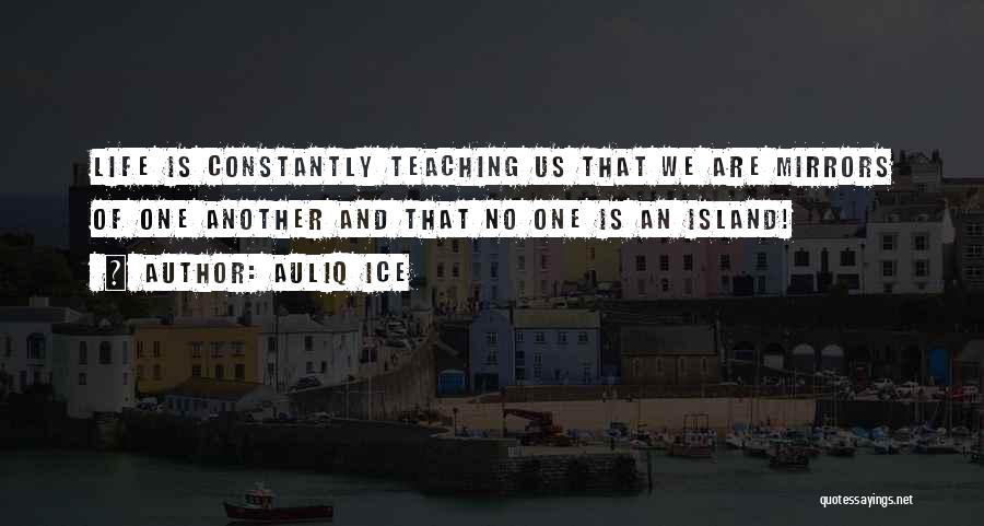 Learning And Teaching Quotes By Auliq Ice