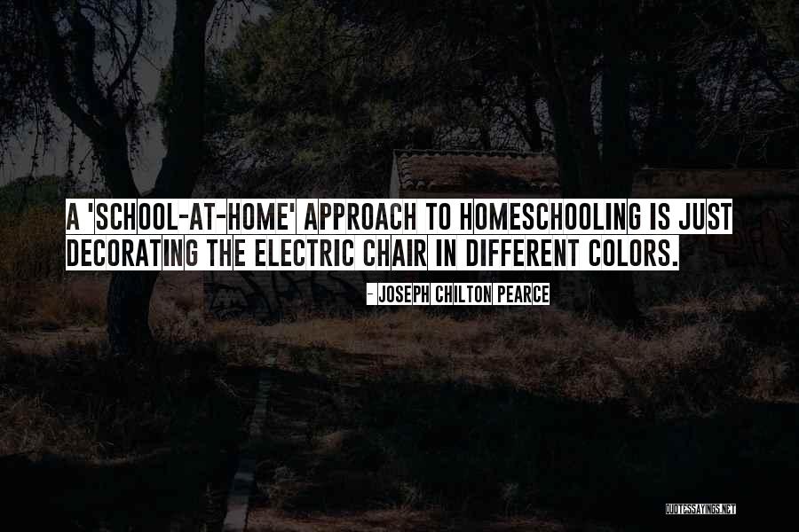 Learning At Home Quotes By Joseph Chilton Pearce Learning At Home Quotes By Joseph Chilton Pearce