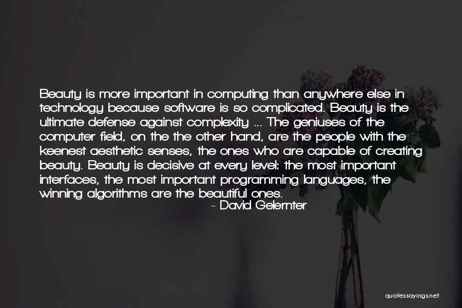 Learning Computer Programming Quotes By David Gelernter Learning Computer Programming Quotes By David Gelernter