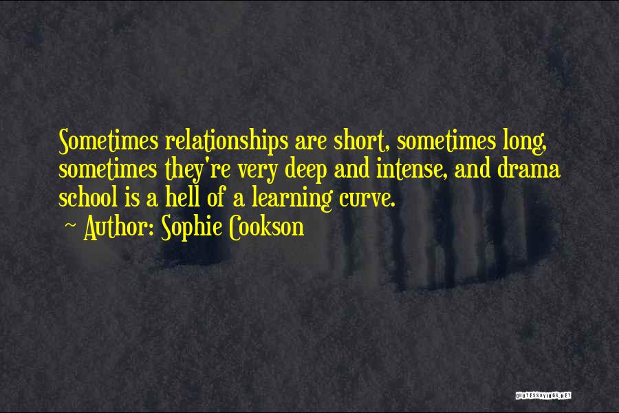 Learning Curve Quotes By Sophie Cookson