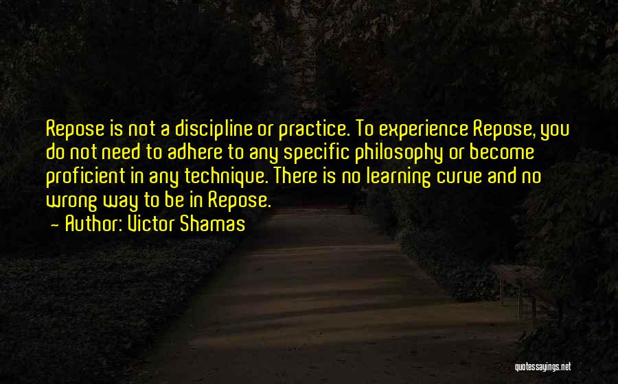 Learning Curve Quotes By Victor Shamas