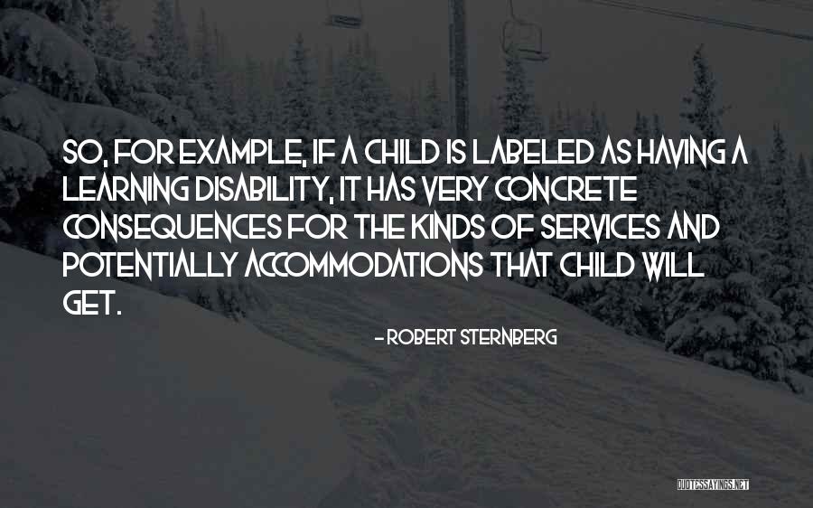 Learning Disability Quotes By Robert Sternberg