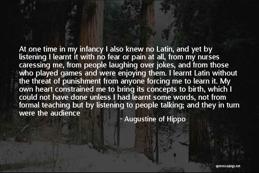 Learning Experience Quotes By Augustine Of Hippo Learning Experience Quotes By Augustine Of Hippo
