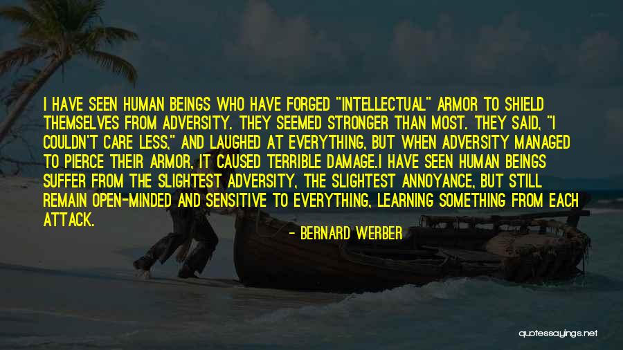 Learning From Adversity Quotes By Bernard Werber Learning From Adversity Quotes By Bernard Werber