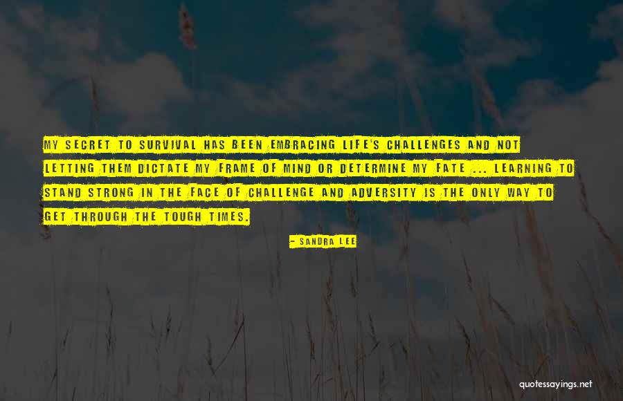 Learning From Adversity Quotes By Sandra Lee Learning From Adversity Quotes By Sandra Lee