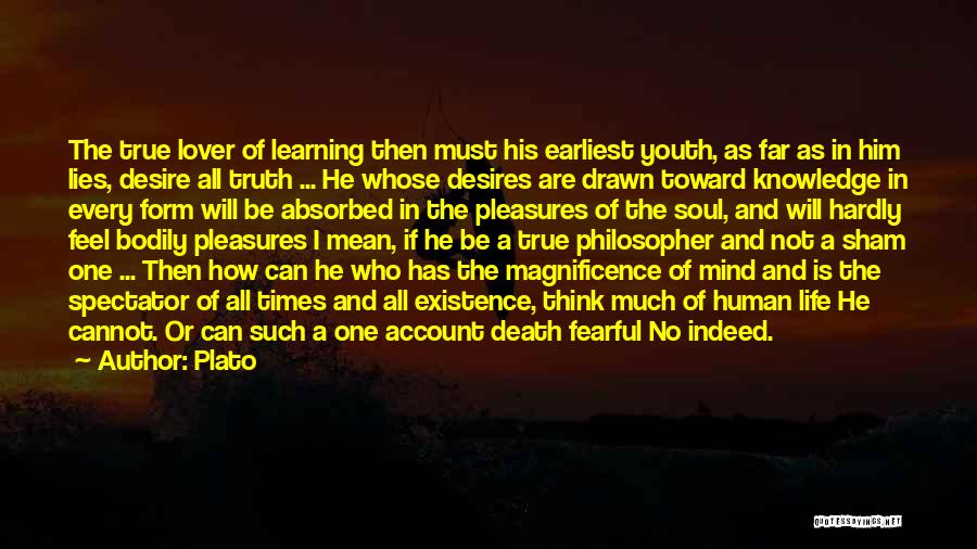 Learning From Death Quotes By Plato