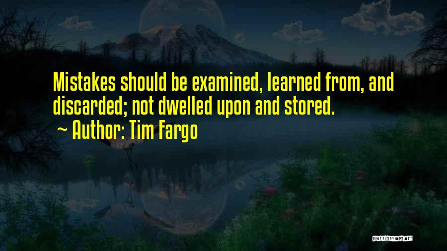 Learning From Error Quotes By Tim Fargo