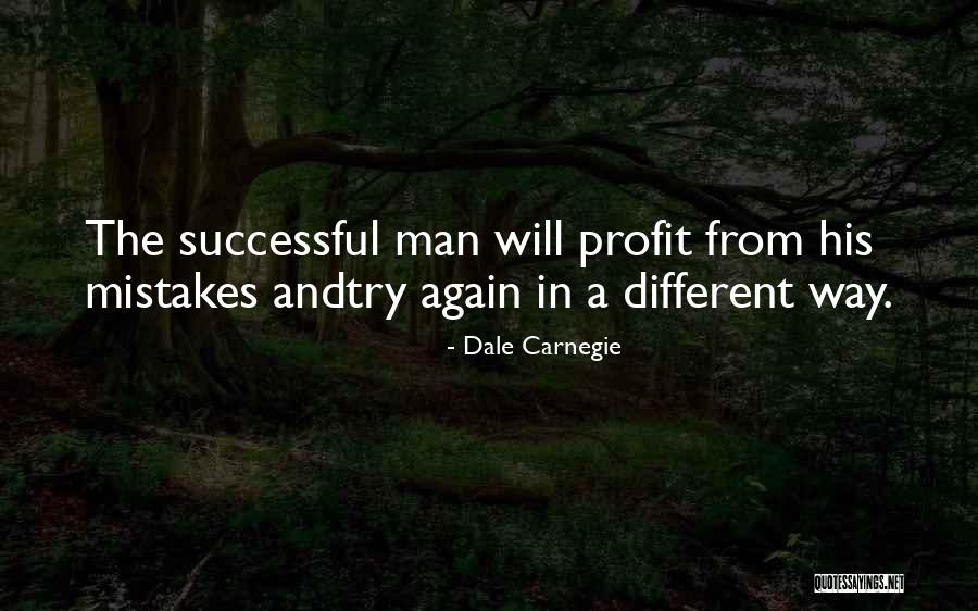 Learning From Mistakes In The Past Quotes By Dale Carnegie Learning From Mistakes In The Past Quotes By Dale Carnegie