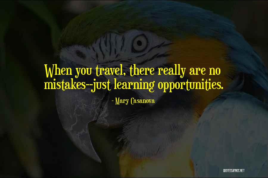Learning From Mistakes In The Past Quotes By Mary Casanova