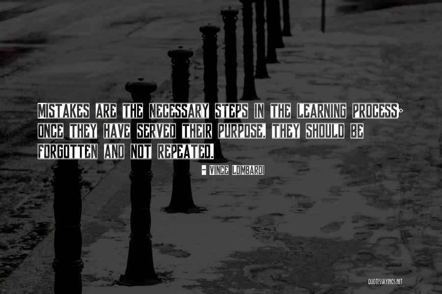 Learning From Mistakes In The Past Quotes By Vince Lombardi Learning From Mistakes In The Past Quotes By Vince Lombardi