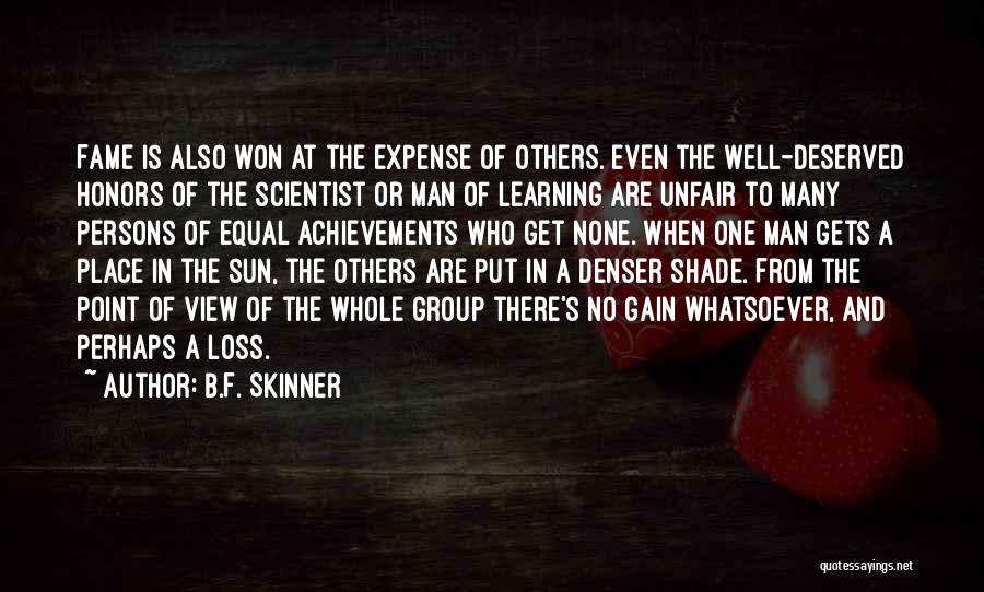 Learning From Others Quotes By B.F. Skinner