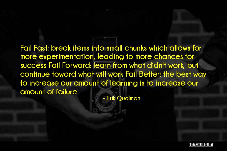 Learning From Success And Failure Quotes By Erik Qualman Learning From Success And Failure Quotes By Erik Qualman