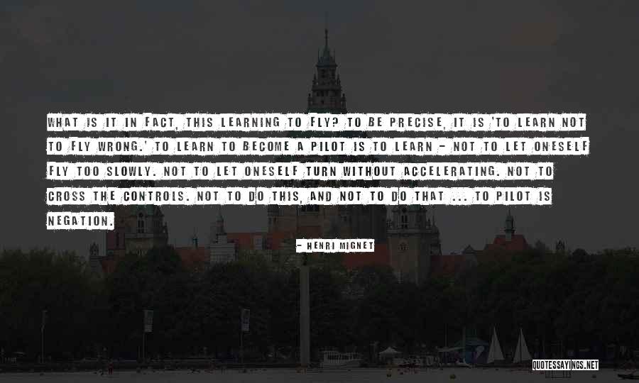 Learning How To Fly Quotes By Henri Mignet Learning How To Fly Quotes By Henri Mignet