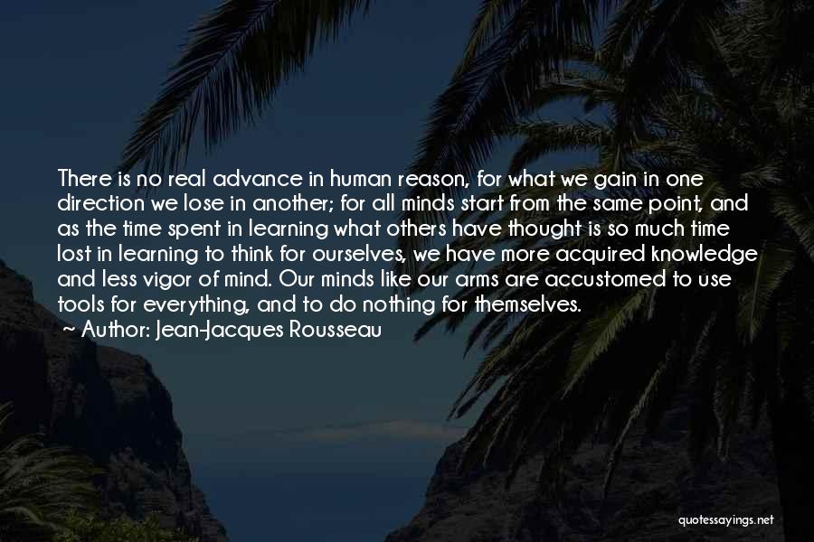 Learning How To Lose Quotes By Jean-Jacques Rousseau