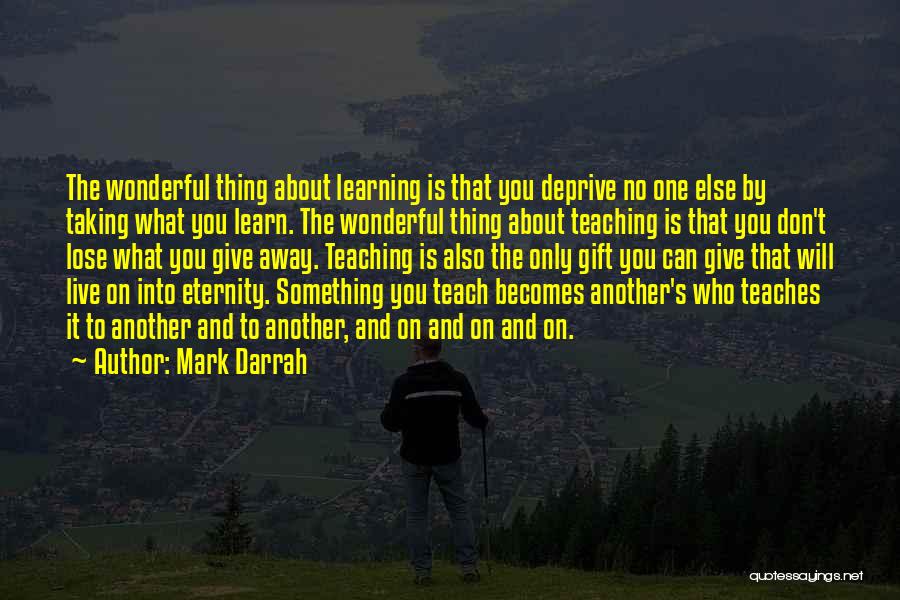 Learning How To Lose Quotes By Mark Darrah