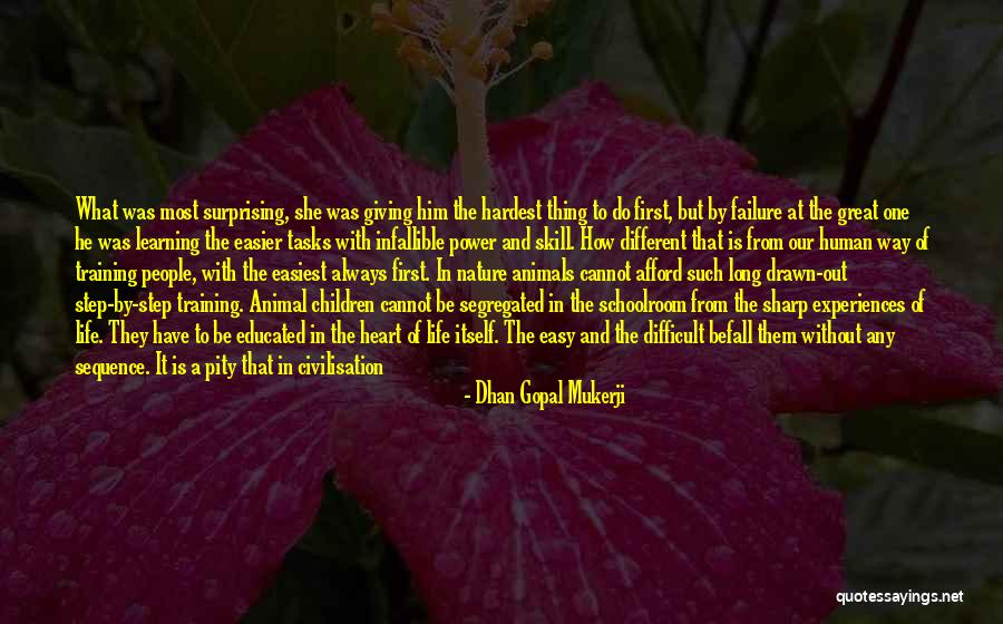 Learning In Training Quotes By Dhan Gopal Mukerji Learning In Training Quotes By Dhan Gopal Mukerji