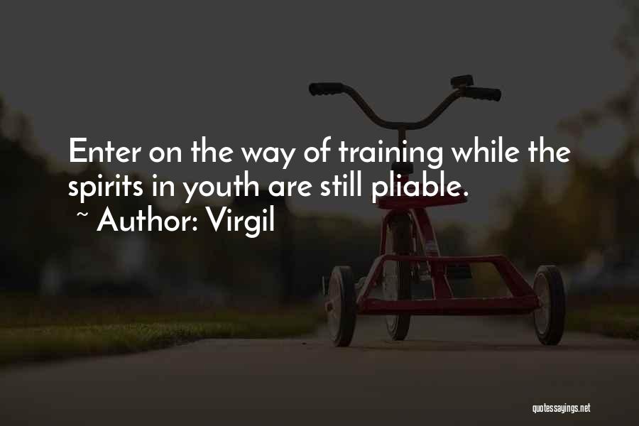 Learning In Training Quotes By Virgil