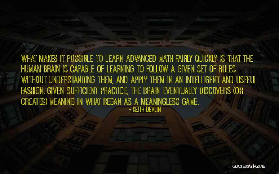 Learning Is A Game Quotes By Keith Devlin Learning Is A Game Quotes By Keith Devlin