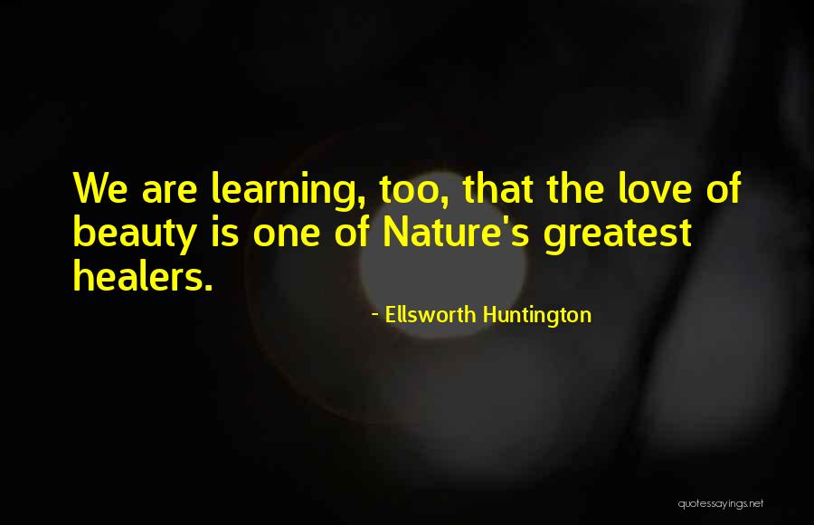 Learning Is Beauty Quotes By Ellsworth Huntington Learning Is Beauty Quotes By Ellsworth Huntington