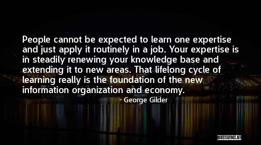Learning Is Lifelong Quotes By George Gilder Learning Is Lifelong Quotes By George Gilder