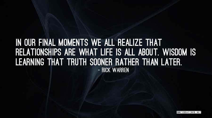 Learning Later In Life Quotes By Rick Warren Learning Later In Life Quotes By Rick Warren