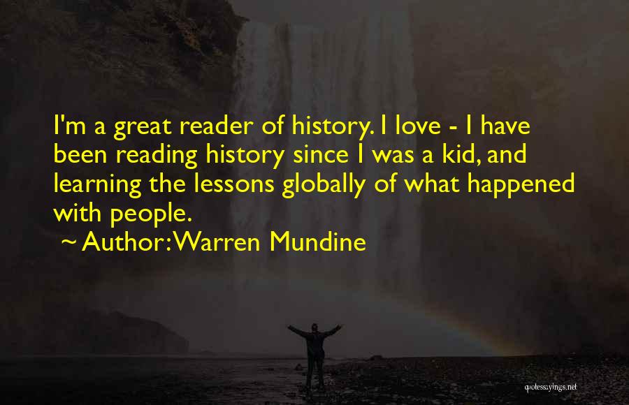 Learning Lessons From History Quotes By Warren Mundine