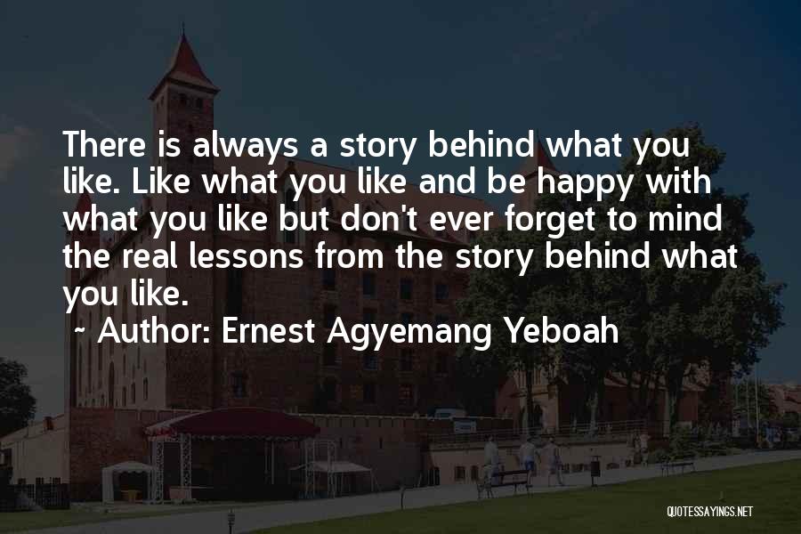 Learning Lessons From Others Quotes By Ernest Agyemang Yeboah
