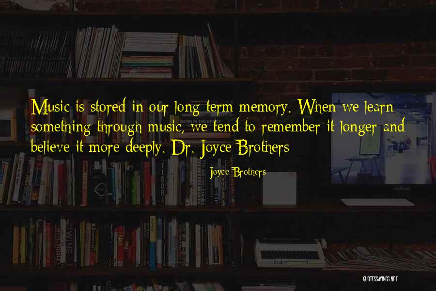 Learning Music Quotes By Joyce Brothers Learning Music Quotes By Joyce Brothers