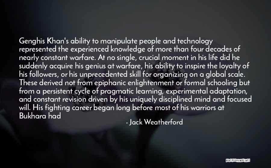 Learning New Technology Quotes By Jack Weatherford