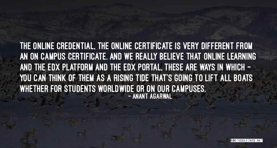 Learning Online Quotes By Anant Agarwal Learning Online Quotes By Anant Agarwal
