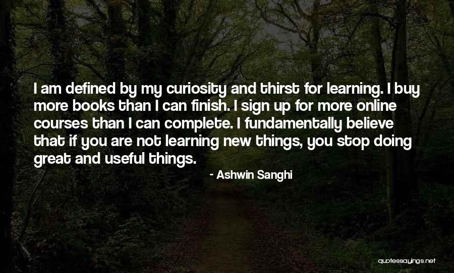 Learning Online Quotes By Ashwin Sanghi Learning Online Quotes By Ashwin Sanghi