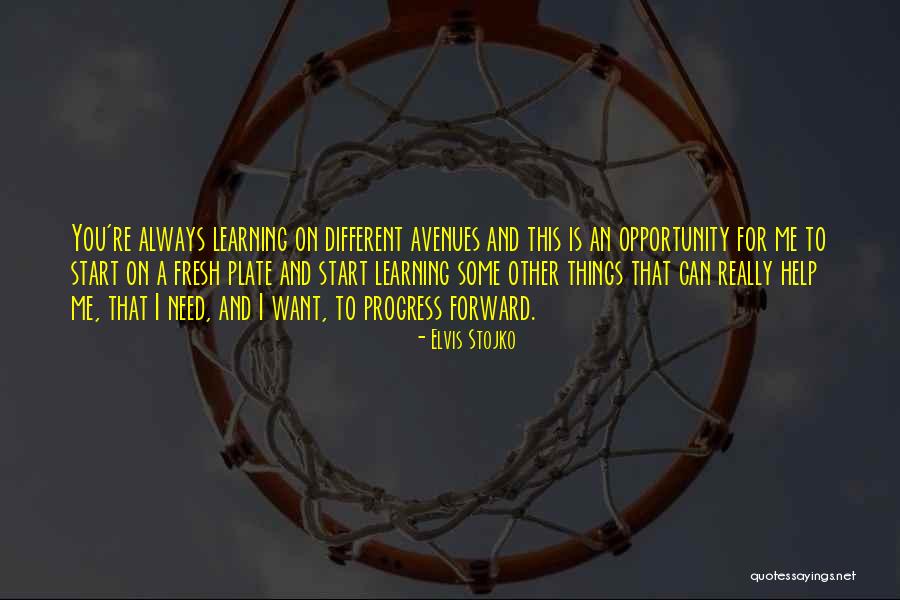 Learning Opportunity Quotes By Elvis Stojko Learning Opportunity Quotes By Elvis Stojko